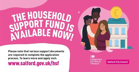 Salford City Council On Twitter The Household Support Fund Is