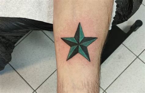 Delicadeza Femenino Lite Estrella De Puntas Tatuaje Tema Peladura