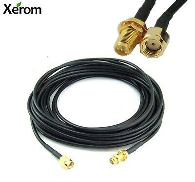 Wifi Coaxial Antenna Rp Sma Extension Rg Cable For Wi Fi Router