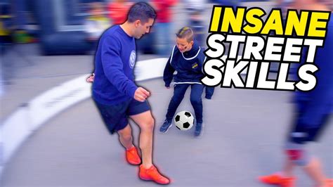 Insane Street Football Skills ★ Youtube