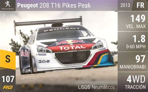 Igcd Net Peugeot T Pikes Peak In Top Drives