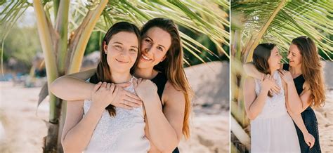 Same Sex Surprise Proposal Photoshoot Annabell And Janina Punta Cana Photographer