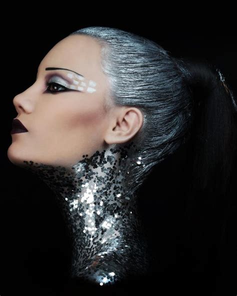 Futuristic Fashion Makeup