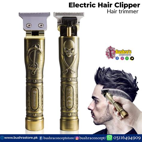 Electric Hair Clipper Hair trimmer Barber Haircut USB Rechargeable ...