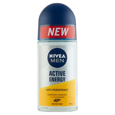 NIVEA MEN Roll On Active Energy 50 Ml