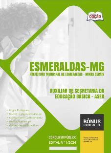 Baixar Apostila Prefeitura De Esmeraldas Mg Auxiliar De