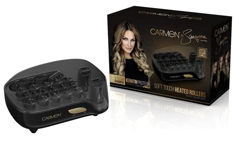 Carmen Heated Hair Rollers Groupon Goods