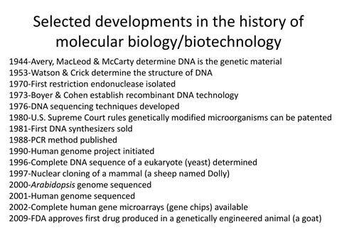 Ppt Mcb Molecular Biology Powerpoint Presentation Free