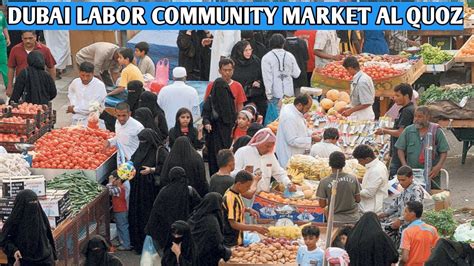 Labor Community Market Dubai Alquoz Bangla Market Al Quoz Dubai Side