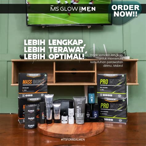 jual paket  menbasickomplitfacial wash mencream  menpower