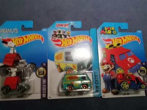 Hot Wheels M Quina Del Misterio Scooby Doo Mario Bros Snoopy Meses