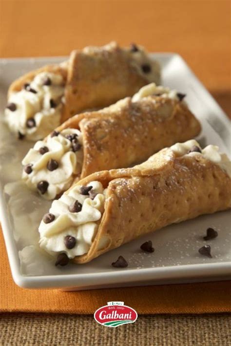 Classic Cannoli Recipe With Galbani® Cheese