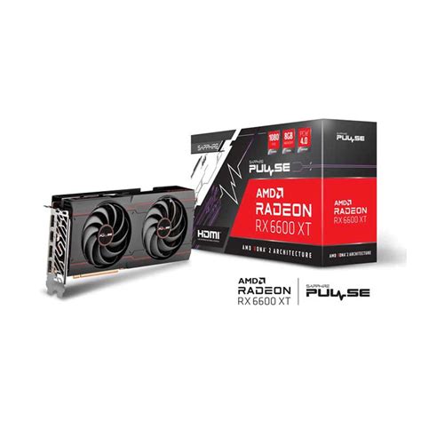 Vga Sapphire Pulse Radeon Rx 6600 Xt Gaming Oc 8gb 8gb Gddr6 128 Bit