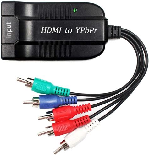 Conversor De Escala Hdmi Para Componente P Ypbpr Rgb Rca