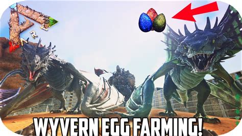 How To Farm Wyvern Eggs Ark Scorched Earth Best Method Youtube