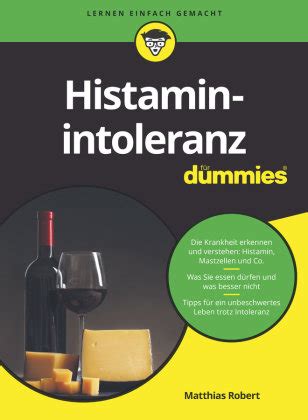 Histaminintoleranz F R Dummies Wiley Vch Dummies Ksi Ka W Empik