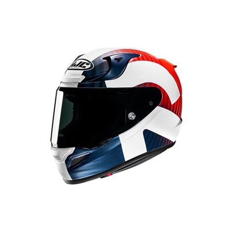 Casque intégral HJC RPHA 12 Ottin MC21SF bleu blanc rouge mat Casque