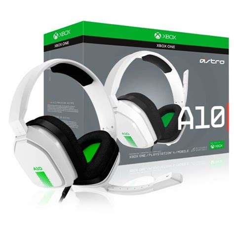 Audífonos Gamer Logitech Astro A10 Headset Xbox Compatible Con Xbox One Playstation4 Y Mobile