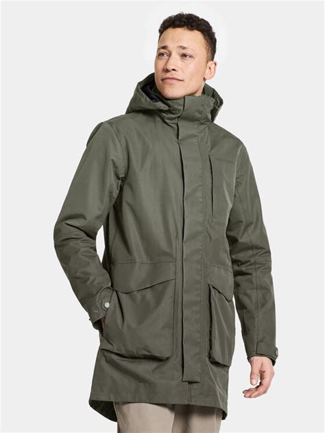 Didriksons Parka Andreas Usx Parka Zelen Standard Fit Modivo Cz