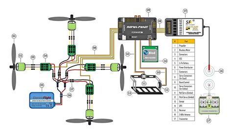 Motor Wiring Diagram For Rc Quadcopter