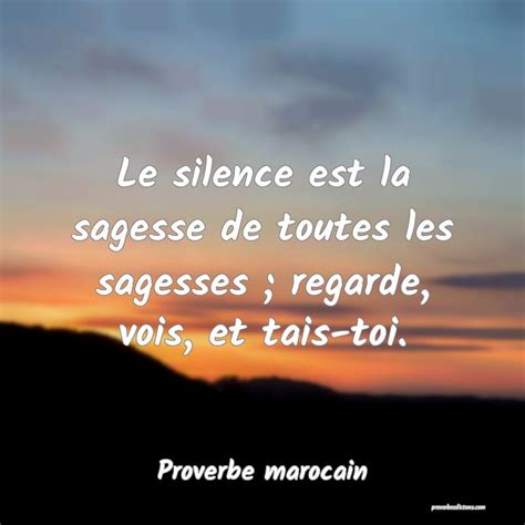 [55] Proverbe Silence Sagesse Télécharger