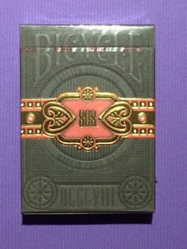 Bicycle Cigar Playing Cards Club 808 By Uspcc Wds1 New Mint Condition