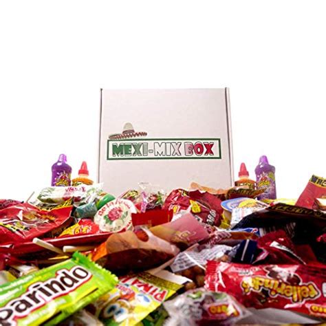 Mexi-Mix Box Mexican Candy Assortment. 86 count. Candy Care Package ...