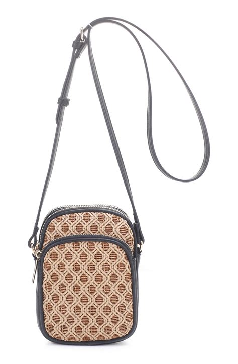 MALI LILI Mali Lili Josephine Woven Vegan Leather Crossbody Lyst