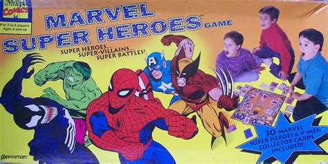 Pressman’s 1992 Marvel Super Heroes Collectible Game – All About Fun ...