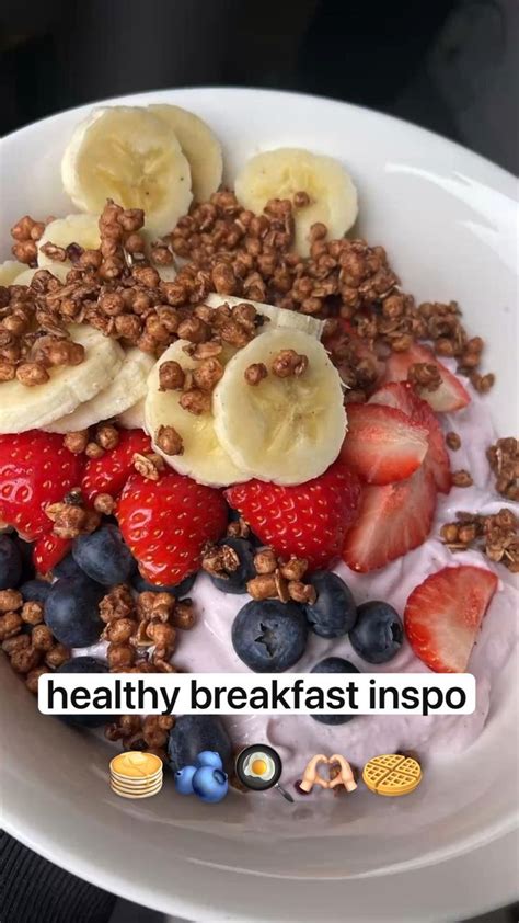 Healthy Breakfast Inspo Healthy Recipes Healthy Snacks Workout Food