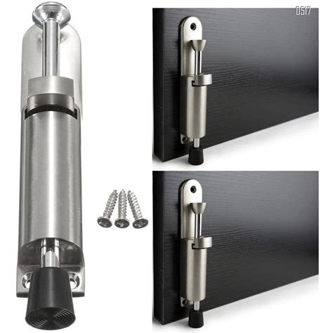 Kick Down Door Locks Stopper Holder Spring Loaded Adjustable Door