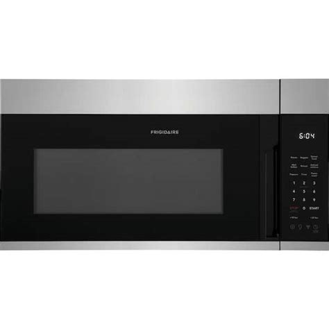 Frigidaire 1 8 Cu Ft Over The Range Microwave In Stainless Steel