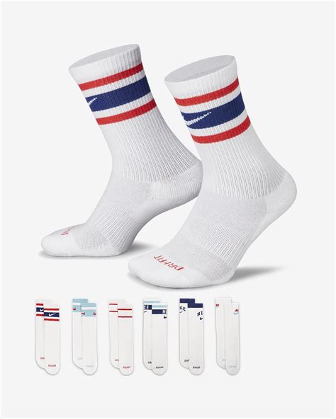 Nike Everyday Plus Cushioned Crew Socks 6 Pairs Nike Se