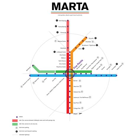 Atlanta subway map - applicationTros