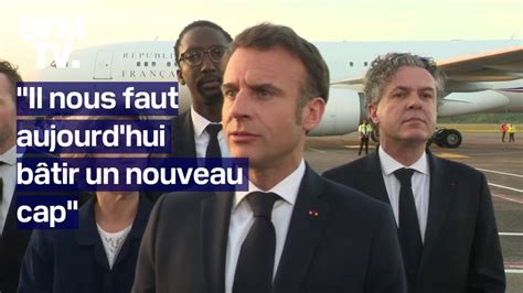 La Prise De Parole D Emmanuel Macron En Guyane En Int Gralit