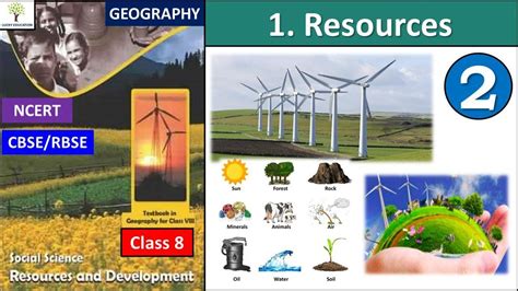 Chapter 1 Resources Class 8 Geography Ncert Cbse Part 2 Youtube