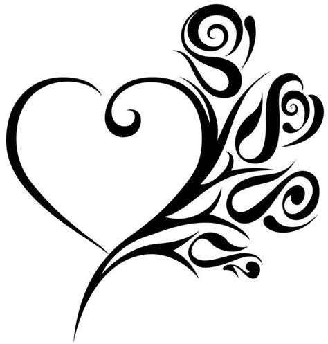 Heart Tattoo Designs Clipart | Free download on ClipArtMag