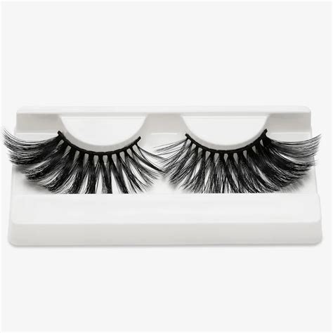 25mm 3D Faux Mink Eyelashes Cruelty Free Handmade Lashes Full Strip ...