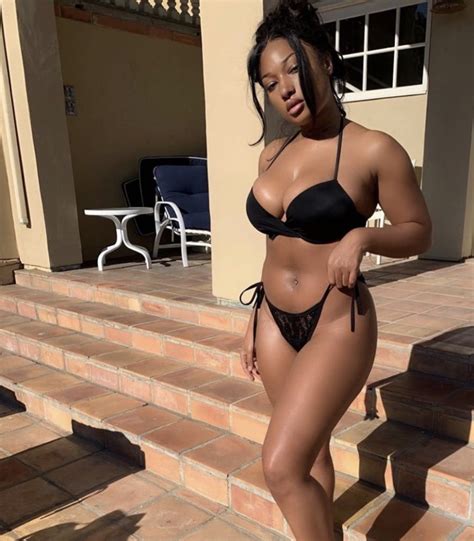 Watch Megan Thee Stallion Twerk In A Skimpy Purple Thong Bikini On