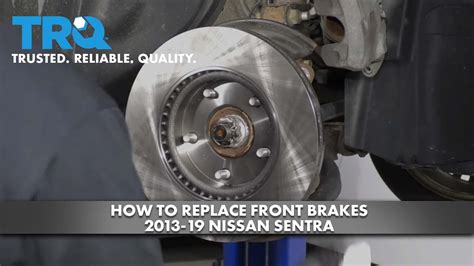 How To Replace Front Brakes Nissan Sentra Youtube