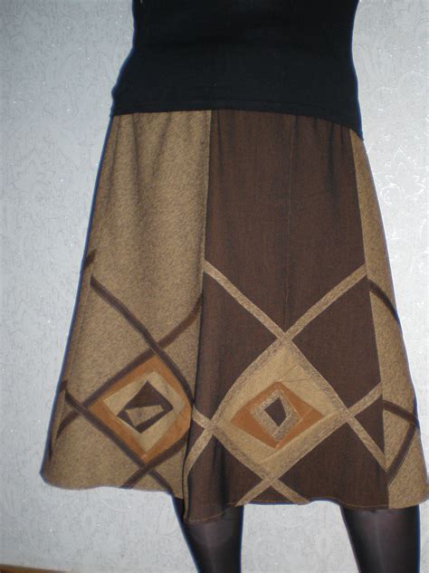 Юбка в стиле пэчворк от Наталия Fufajyjdf: Сшито по выкройке Юбка №131 ...