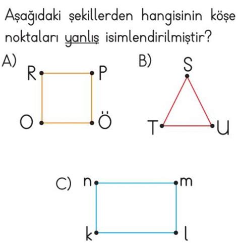 Geometride Temel Kavramlar Test Çöz 3 Sınıf Nokta Doğru Doğru Parçası