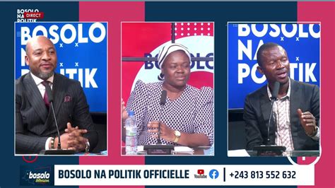 BOSOLO NA POLITIK 24 OCT LA CANDIDATURE DE FELIX TSHISEKEDI