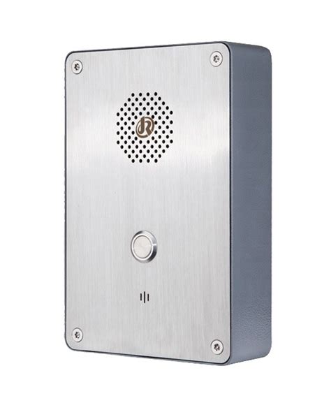 Vandal Resistant Lift Emergency Phone Full Duplex Elevator Intercom