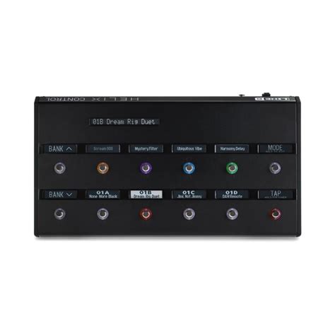 Line Helix Control Floor Controller For Helix Rack Buyorborrow Music