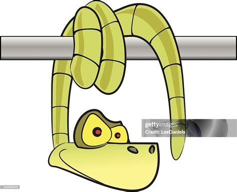 Hanging Snake Cartoon High Res Vector Graphic Getty Images