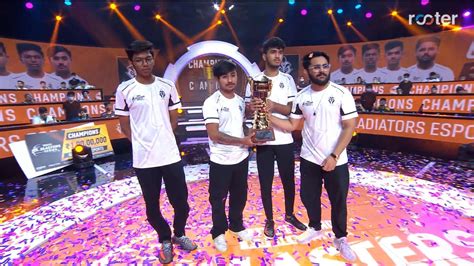 Gladiators Esports Crowned Champions Of Bgmi Masters Series Bgms Season