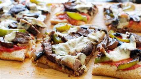 Easy Philly Cheesesteak Pizza Recipe