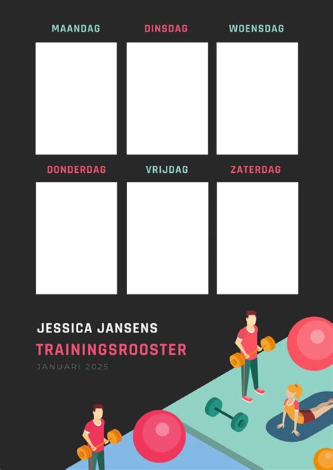 Gratis Afdrukbare Planner Voorbeelden Canva