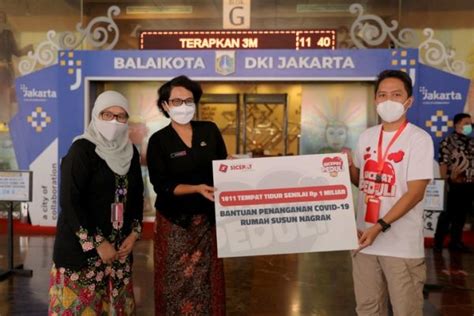 Sicepat Ekspres Salurkan Bantuan Perlengkapan Medis Ke Pemprov Dki